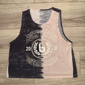 Burn Boot Camp Burn Nation Sleeveless Crop Top